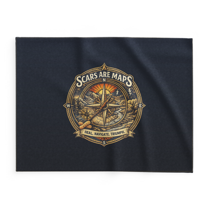 Stormwalker Outpost | Stormwalker ScarsAreMaps medallion | Lightweight Summer Blanket