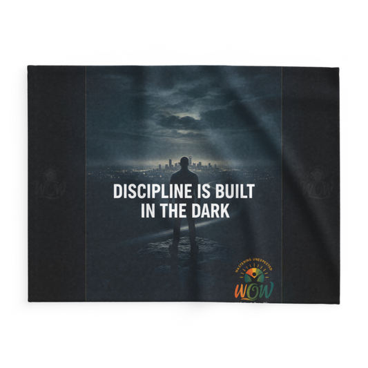 WOW | Discipline Is Built In The Dark | Lightweight Summer Blanket