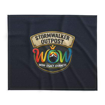 Stormwalker Outpost | Stormwalker Outpost WOW logo | Lightweight Summer Blanket