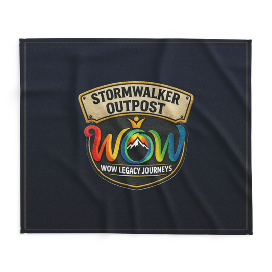 Stormwalker Outpost | Stormwalker Outpost WOW logo | Lightweight Summer Blanket