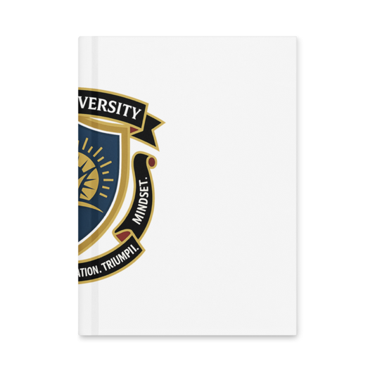 WOW University | WOWU FutureReadyMindset badge | Hardcover Journal