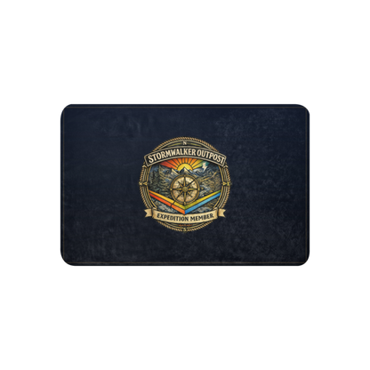 Stormwalker Outpost | Stormwalker Outpost medallion | Sublimated Sherpa Blanket