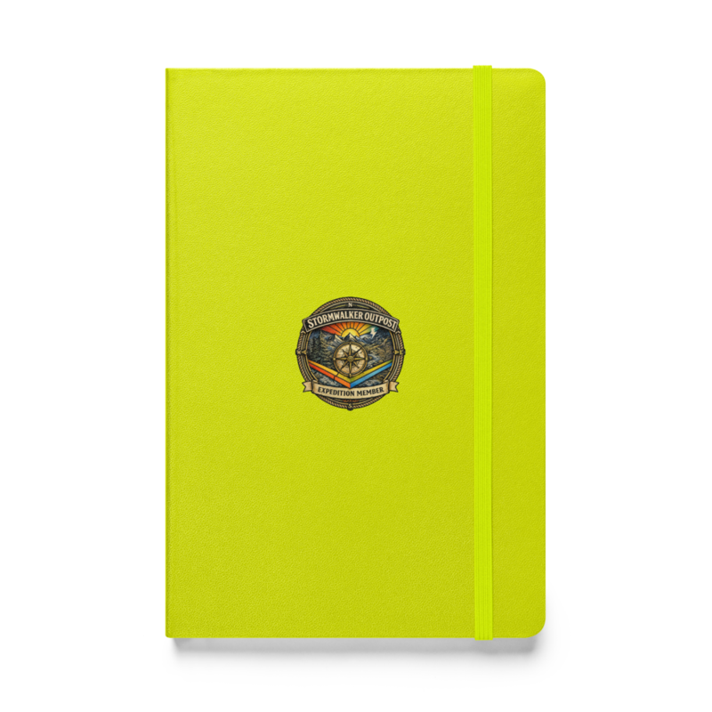 Stormwalker Outpost medallion Hardcover Notebook