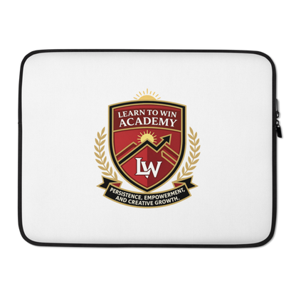 Learn To Win Academy | LTW Core logo | Laptop Sleeve
