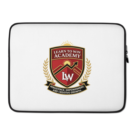 Learn To Win Academy | LTW Core logo | Laptop Sleeve