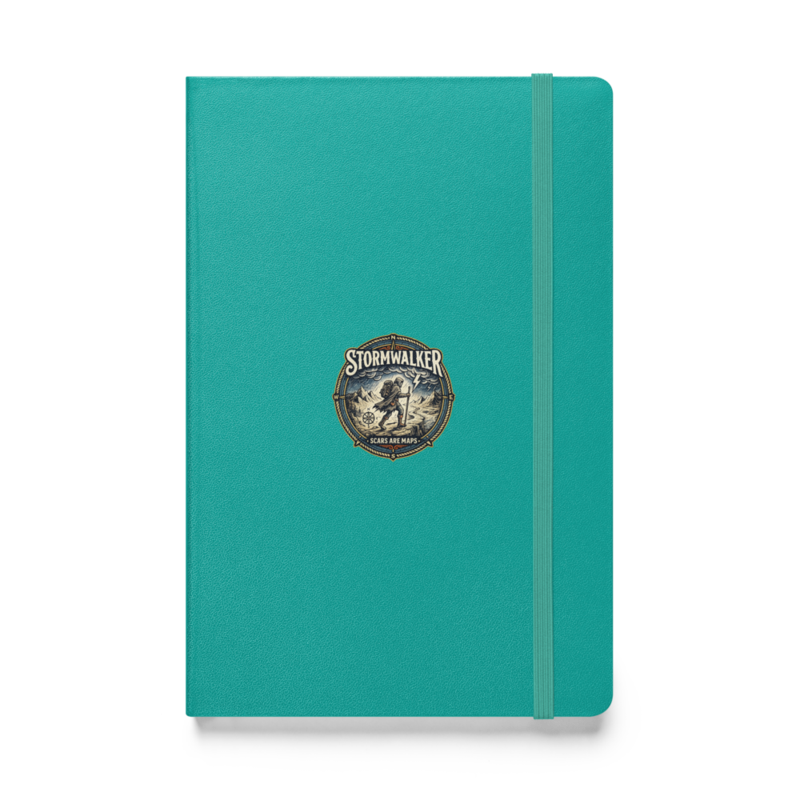 Stormwalker Scars medallion Hardcover Notebook