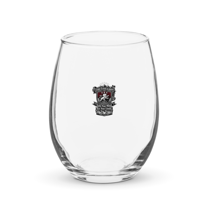 LTW TrainYourMind badge Wine Glass