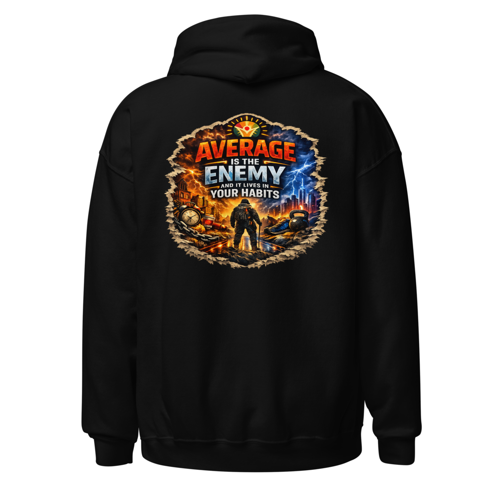 WOW University — Visionary Leadership Hoodie — Back (Black)