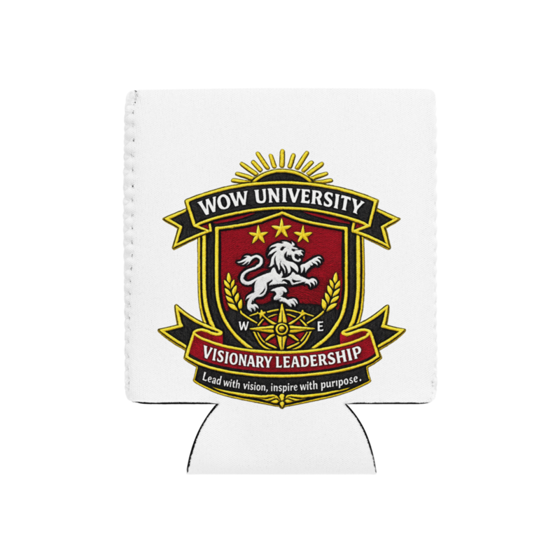 WOW University | WOWU VisionaryLeadership badge | Can Cooler