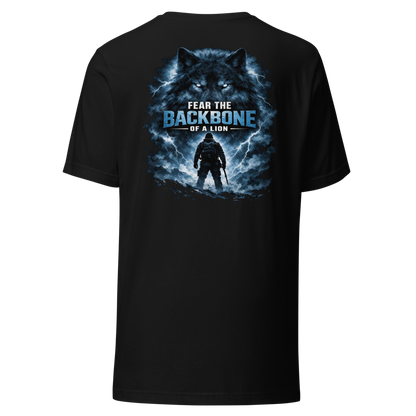 Stormwalker Outpost — Compass Badge Tee — Back (Black)