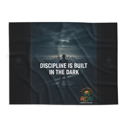 WOW | Discipline Is Built In The Dark | Lightweight Summer Blanket