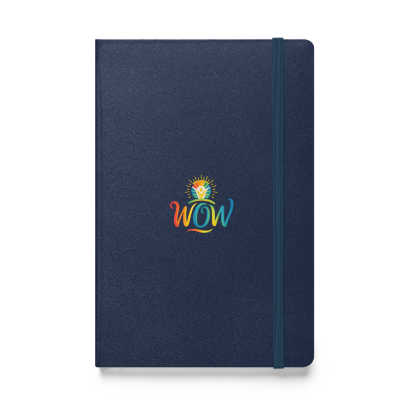 WOW Core logo Hardcover Notebook