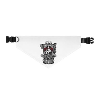 Learn To Win Academy | LTW TrainYourMind badge | Pet Bandana