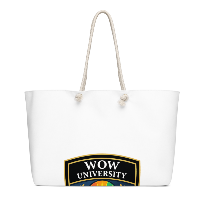 WOWU Core badge Weekender Bag