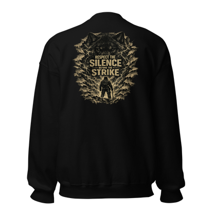 Stormwalker Outpost — Scars Are Maps Crewneck — Back (Black)