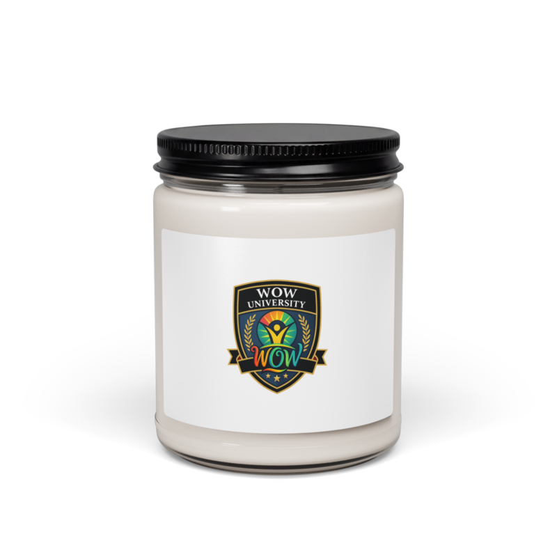 WOWU Core badge Soy Candle