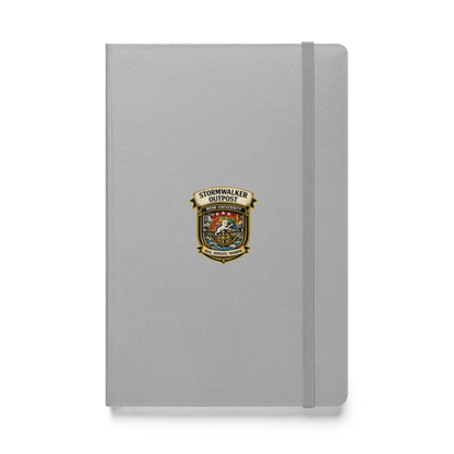 Stormwalker Outpost badge Hardcover Notebook