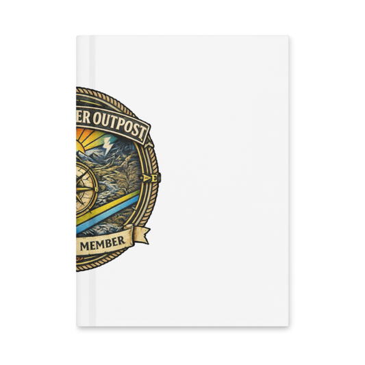 Stormwalker Outpost medallion Hardcover Journal