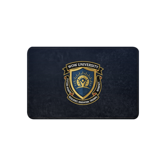 WOW University | WOWU FutureReadyMindset badge | Sublimated Sherpa Blanket