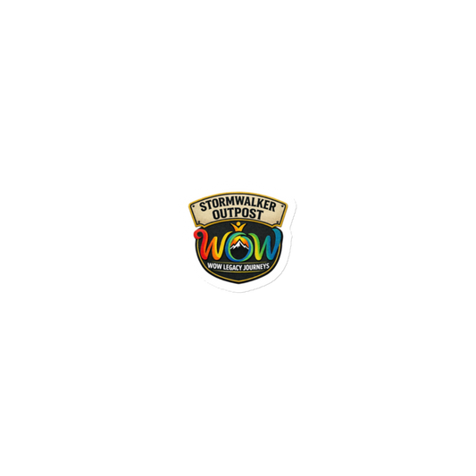 Stormwalker Outpost WOW logo Die-Cut Magnet