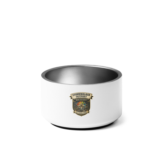 WOW University | Stormwalker Outpost WOWU compass badge | Pet Bowl