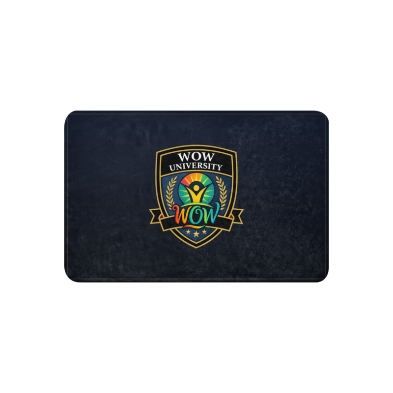 WOW University | WOWU Core badge | Sublimated Sherpa Blanket