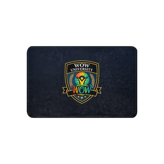 WOW University | WOWU Core badge | Sublimated Sherpa Blanket