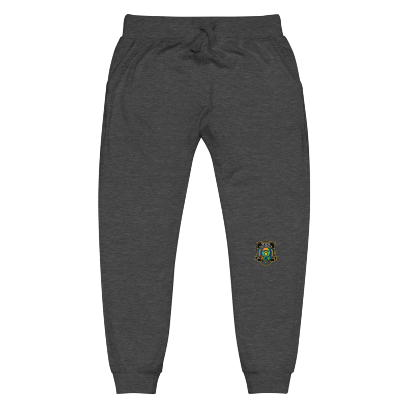 WOWU Core badge Fleece Sweatpants