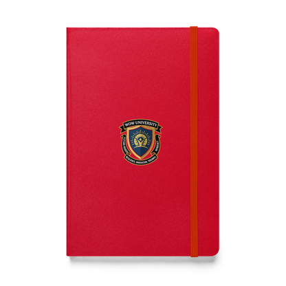 WOWU FutureReadyMindset badge Hardcover Notebook