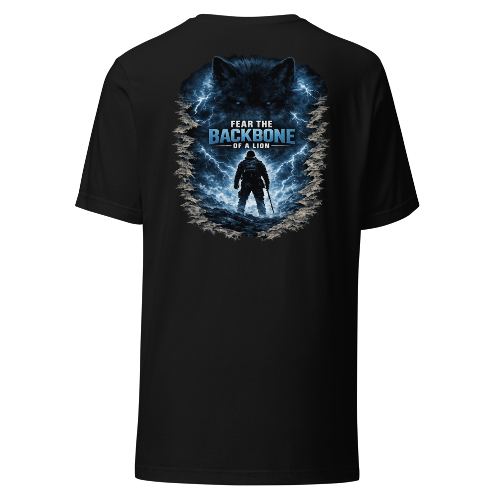 Stormwalker Outpost — WOW Logo Tee — Back (Black)