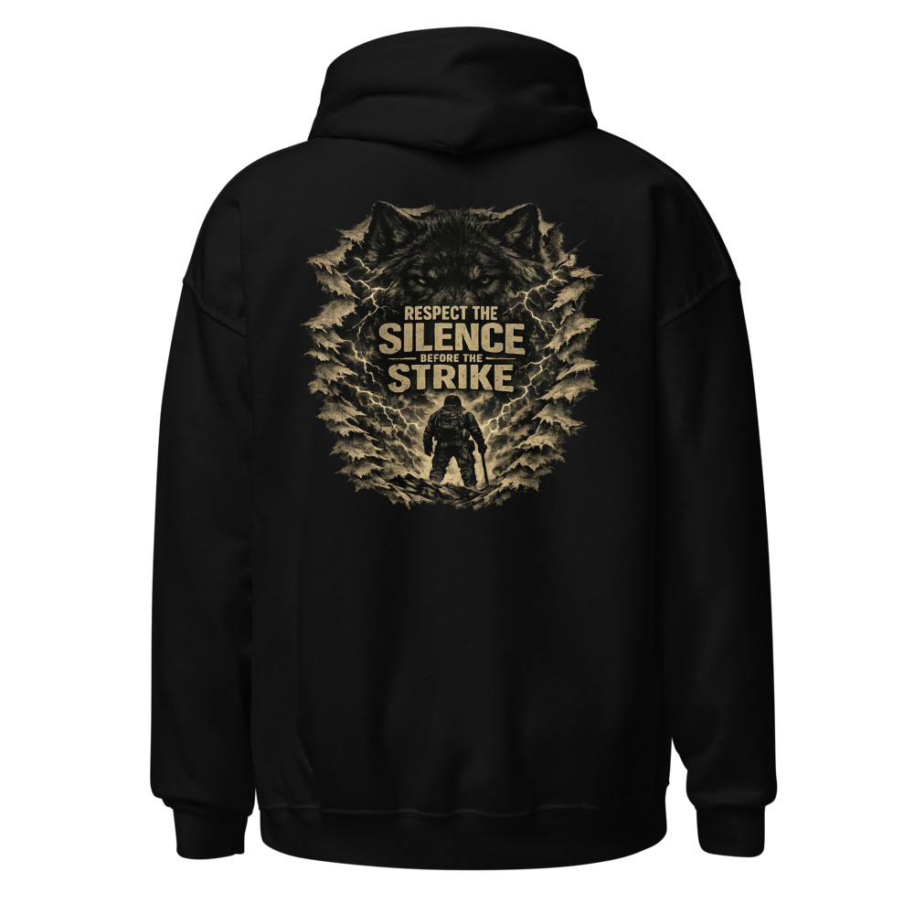 Stormwalker Outpost — Scars Are Maps Hoodie — Back (Black)