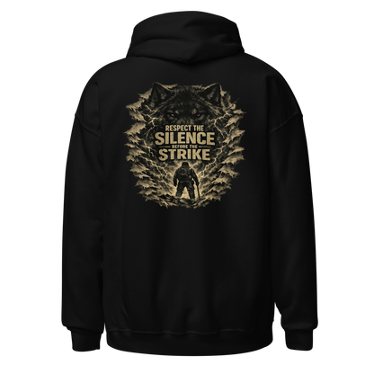 Stormwalker Outpost — Scars Are Maps Hoodie — Back (Black)
