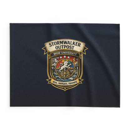 Stormwalker Outpost | Stormwalker Outpost badge | Lightweight Summer Blanket