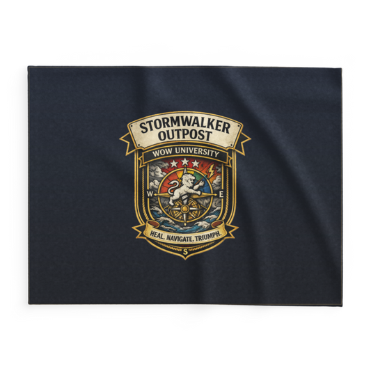 Stormwalker Outpost | Stormwalker Outpost badge | Lightweight Summer Blanket