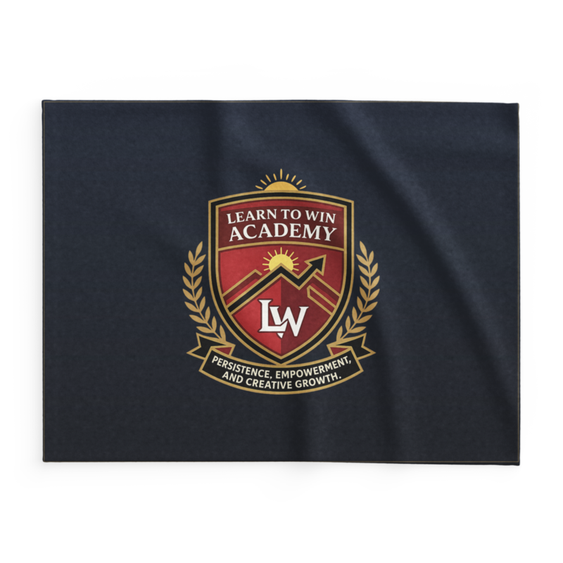 Learn To Win Academy | LTW Core logo | Lightweight Summer Blanket