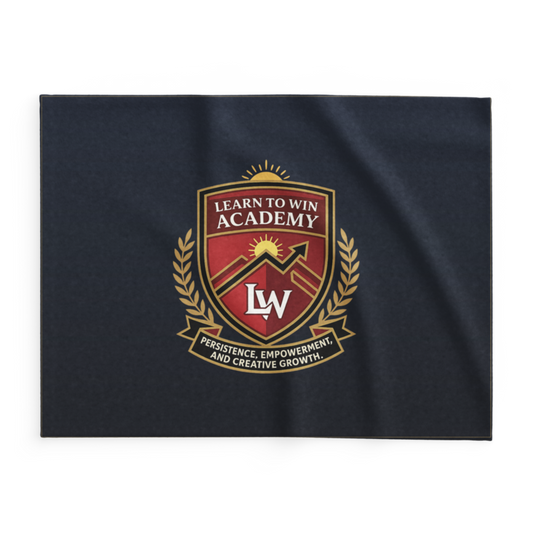 Learn To Win Academy | LTW Core logo | Lightweight Summer Blanket
