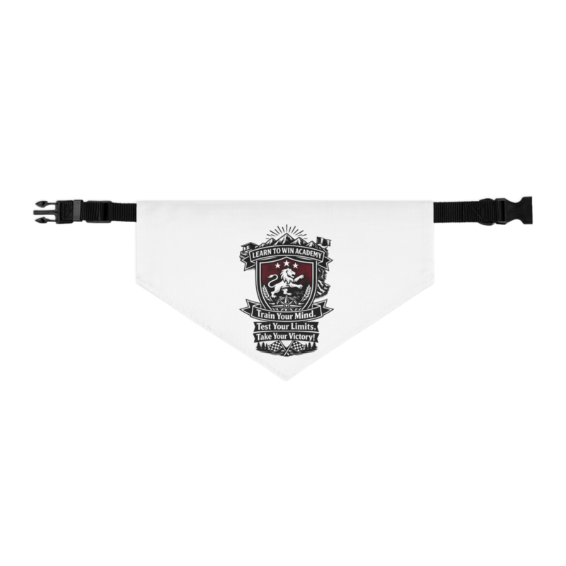 LTW TrainYourMind badge Pet Bandana