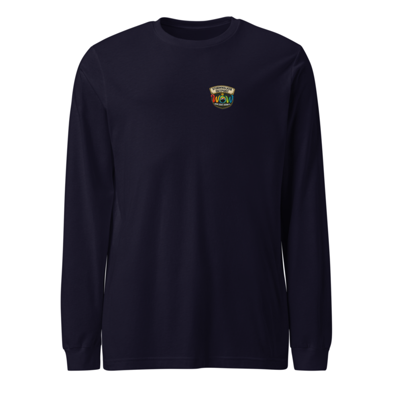 Stormwalker Outpost WOW logo Long Sleeve Tee