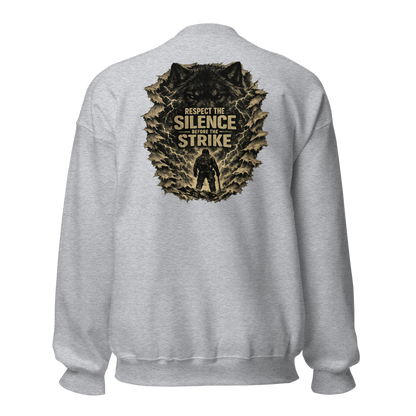 Stormwalker Outpost — Scars Are Maps Crewneck — Back (Sport Grey)
