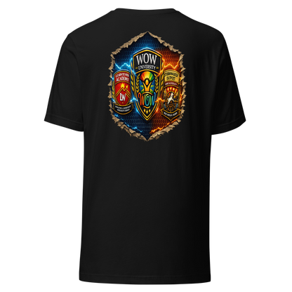 WOW University — Future-Ready Mindset Tee — Back (Black)