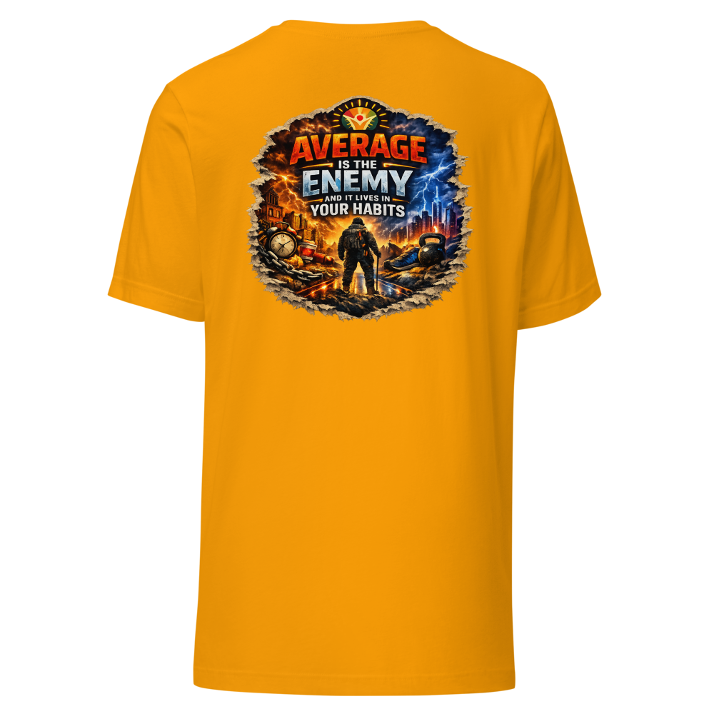 WOW University — Core Tee — Back (Gold)