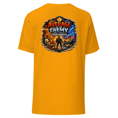WOW University — Core Crest Tee — Back (Gold)