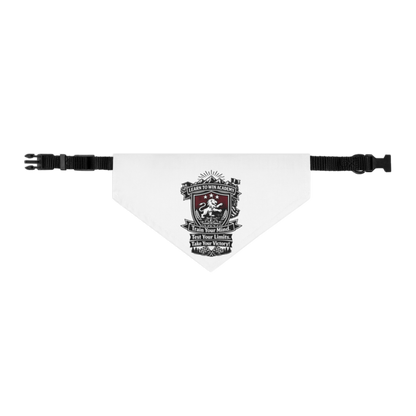 Learn To Win Academy | LTW TrainYourMind badge | Pet Bandana