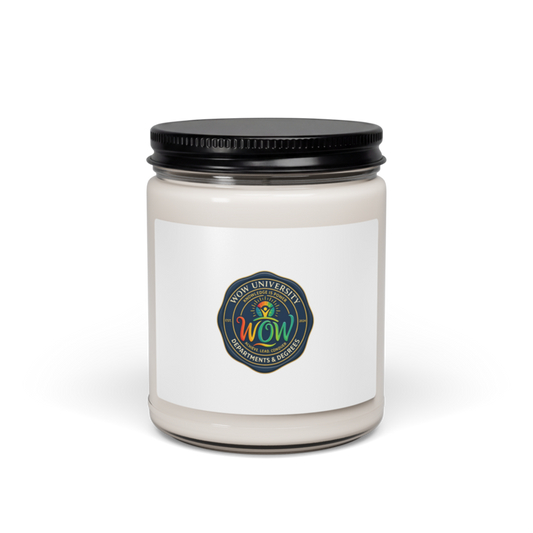 WOW University | WOWU DepartmentsDegrees medallion | Soy Candle