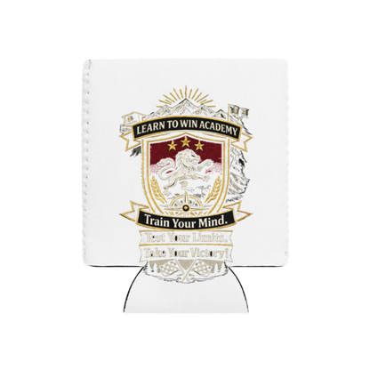 Learn To Win Academy | LTW Shield logo | Can Cooler