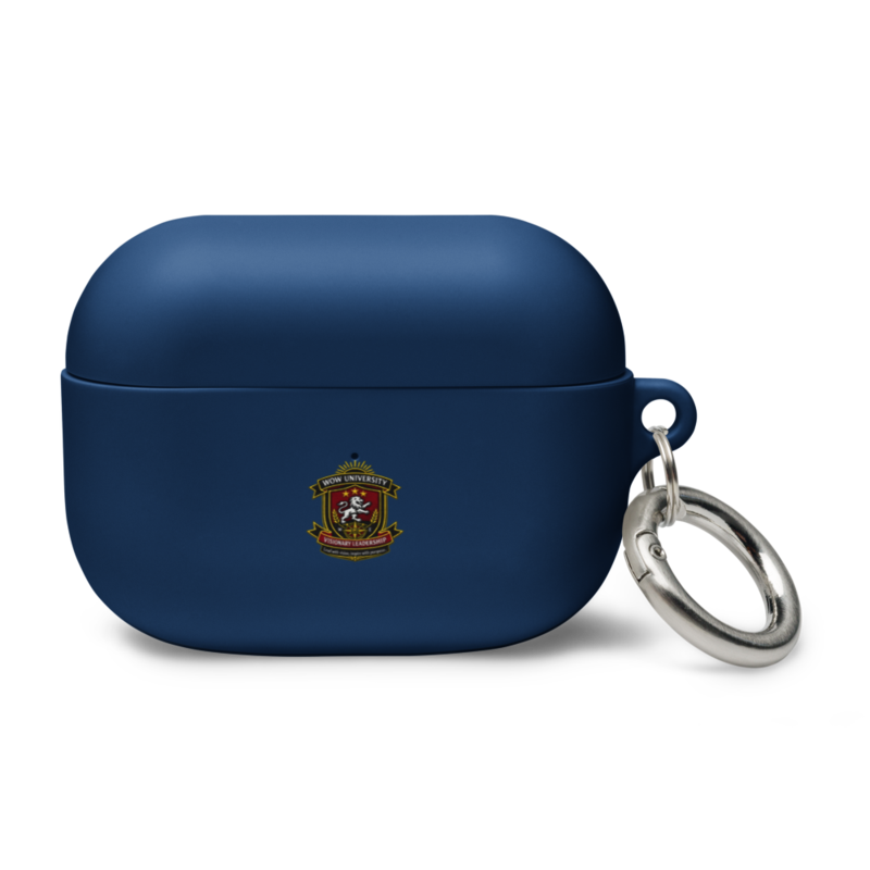 WOW University | WOWU VisionaryLeadership badge | AirPods Case