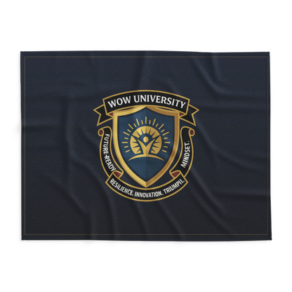 WOW University | WOWU FutureReadyMindset badge | Lightweight Summer Blanket