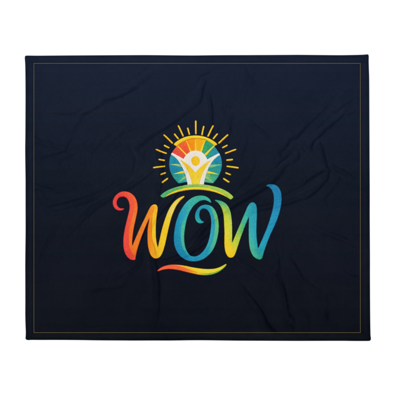WOW | WOW Core logo | Throw Blanket