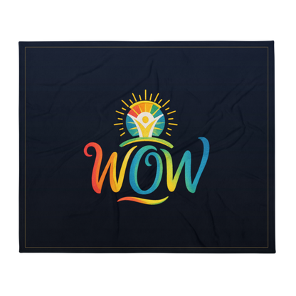 WOW | WOW Core logo | Throw Blanket