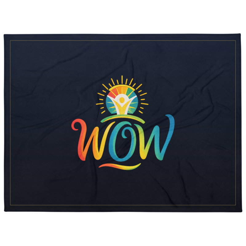 WOW | WOW Core logo | Throw Blanket